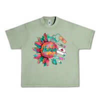 Oil Green western  nurse medical instruments Urban Heavy Tee - BarkalooDesign