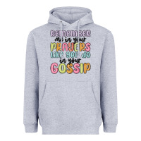 Heather Grey remember me in your prayers like you do in your go Heavyweight Hoodie - MaliasSmallBusiness