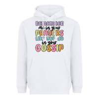 White remember me in your prayers like you do in your go Heavyweight Hoodie - MaliasSmallBusiness