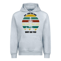 Heather Grey Eff You See Kay Why Oh You Urban Hoodie - Bettercallsaul