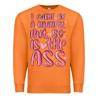 Carrot i might be a handful but so is this ass Premium Sweatshirt - MaliasSmallBusiness