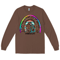 Chestnut nurse life rainbow Long Sleeve Tee - JahusDesignShop