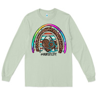 Matcha nurse life rainbow Long Sleeve Tee - JahusDesignShop