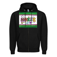 Black mardi gras nurse Zipper Hoodie - Artiststas