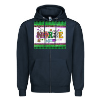 Navy mardi gras nurse Zipper Hoodie - Artiststas