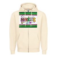 Sandshell mardi gras nurse Zipper Hoodie - Artiststas