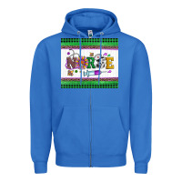 True Royal mardi gras nurse Zipper Hoodie - Artiststas