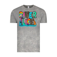 Cloud Rock river life kayaking Vintage Tee - Zillion Design Studio