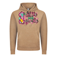 Little Miss 1st Grade Vintage Hoodie | Teevron