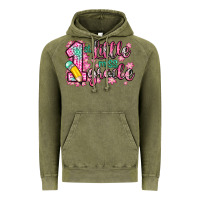 Vintage Olive little miss 1st grade Vintage Hoodie - Zillion Design Studio