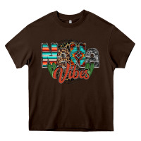 Chocolate Brown nana vibes Heavy Core Tee - RacoonDesign