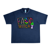 Navy basic witch Urban Heavy Tee - CowhideDigitalArt