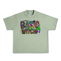 Oil Green basic witch Urban Heavy Tee - CowhideDigitalArt