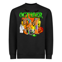 Black october 31 Heavyweight Sweatshirt - Zillion Design Studio