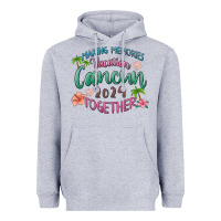 Heather Grey making memories vacation cancun 2024 together Heavyweight Hoodie - MaliasSmallBusiness
