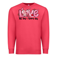 Cardinal love all day every day Premium Sweatshirt - MaliasSmallBusiness