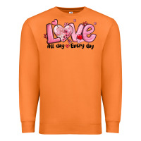 Carrot love all day every day Premium Sweatshirt - MaliasSmallBusiness