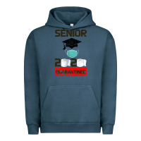 Pigment Midnight Navy Senior 2020 Quarantined Urban Hoodie - Bettercallsaul