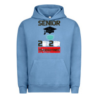 Pigment Pebble Blue Senior 2020 Quarantined Urban Hoodie - Bettercallsaul