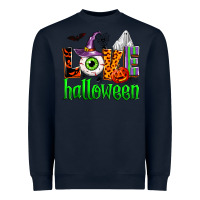 Navy love halloween Heavyweight Sweatshirt - Zillion Design Studio