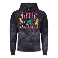 Cloud Black little miss preschool Vintage Hoodie - Zillion Design Studio