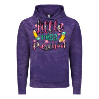 Cloud Purple little miss preschool Vintage Hoodie - Zillion Design Studio