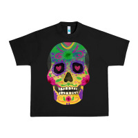 Black sugar skull Urban Heavy Tee - FaDigitalArtStudio