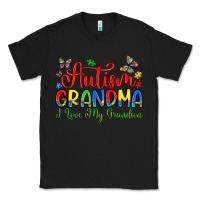 Black autism grandma i love my grandson Classic Tee - Artiststas