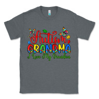 Charcoal Heather autism grandma i love my grandson Classic Tee - Artiststas
