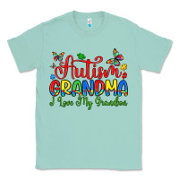 Seafoam autism grandma i love my grandson Classic Tee - Artiststas