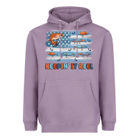 Lavender fishing lure flag keepin' it reel Heavyweight Hoodie - MaliasSmallBusiness