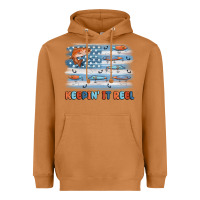 Meerkat fishing lure flag keepin' it reel Heavyweight Hoodie - MaliasSmallBusiness
