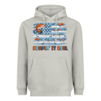 Moon Dust fishing lure flag keepin' it reel Heavyweight Hoodie - MaliasSmallBusiness