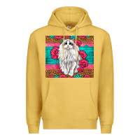 Antique Gold Western Ragdoll Cat Premium Hoodie - LillyAllenDesigns