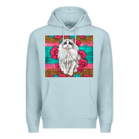 Blue Mist Western Ragdoll Cat Premium Hoodie - LillyAllenDesigns
