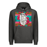 Charcoal Heather Western Ragdoll Cat Premium Hoodie - LillyAllenDesigns