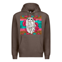Coffee Western Ragdoll Cat Premium Hoodie - LillyAllenDesigns