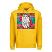 Lemon Western Ragdoll Cat Premium Hoodie - LillyAllenDesigns
