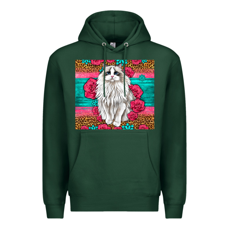 Western Ragdoll Cat Premium Hoodie by LillyAllenDesigns | Teevron