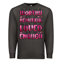 Smoke you are worthy you are beautiful Premium Sweatshirt - MaliasSmallBusiness