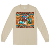 Mushroom western gemstone sunflower nurse Long Sleeve Tee - JahusDesignShop
