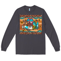 Smoke western gemstone sunflower nurse Long Sleeve Tee - JahusDesignShop