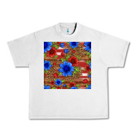 Lunar Rock patriotic flowers seamless pattern Urban Heavy Tee - HRA Design Shop