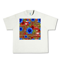 Pistachio patriotic flowers seamless pattern Urban Heavy Tee - HRA Design Shop
