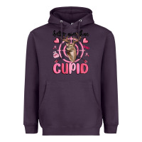 Plum better aim than cupid Heavyweight Hoodie - MaliasSmallBusiness