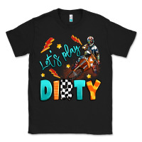 Black let's play dirty Classic Tee - Artiststas