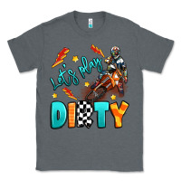 Charcoal Heather let's play dirty Classic Tee - Artiststas