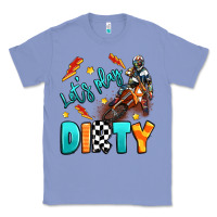 Colony Blue let's play dirty Classic Tee - Artiststas