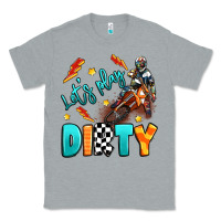 Heather Grey let's play dirty Classic Tee - Artiststas