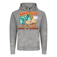 Cloud Rock game over back to school Vintage Hoodie - texasbilliewilder